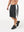 Silverback Gymwear Mens Stealth Shorts - Black/White Front view